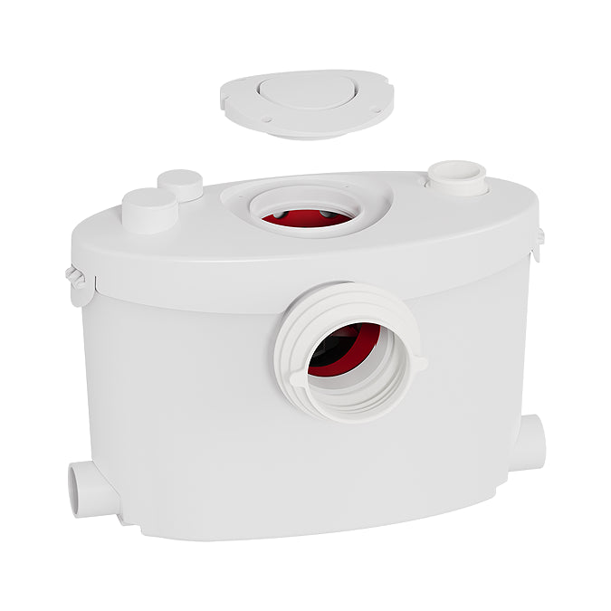 Macerator Pump 400W Homac H400e for Toilet Shower Sink Waste IPX4 Rating 3 or 4 in 1 With 1 Year Warranty